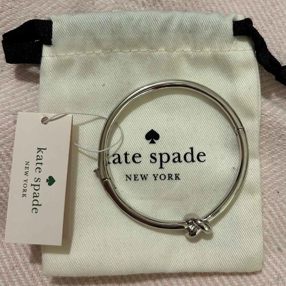 Kate Spade Silver Knot Bracelet
